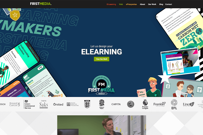 e-Learning company, First Media