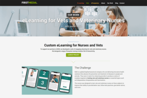 e-Learning for vets from First Media